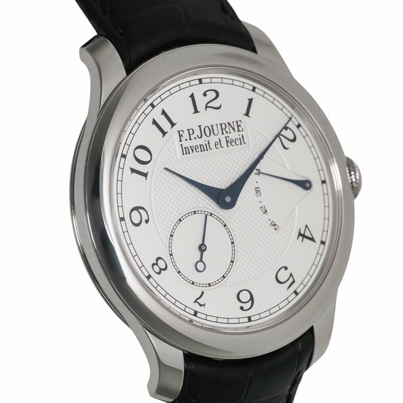 FPJOURNE François Paul Journe Souverain 40 毫米，带保修，2022 年，银质和铂金。