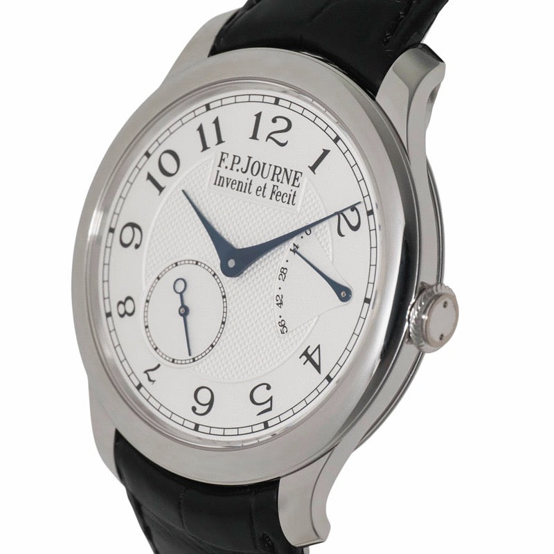 FPJOURNE François Paul Journe Souverain 40 毫米，带保修，2022 年，银质和铂金。