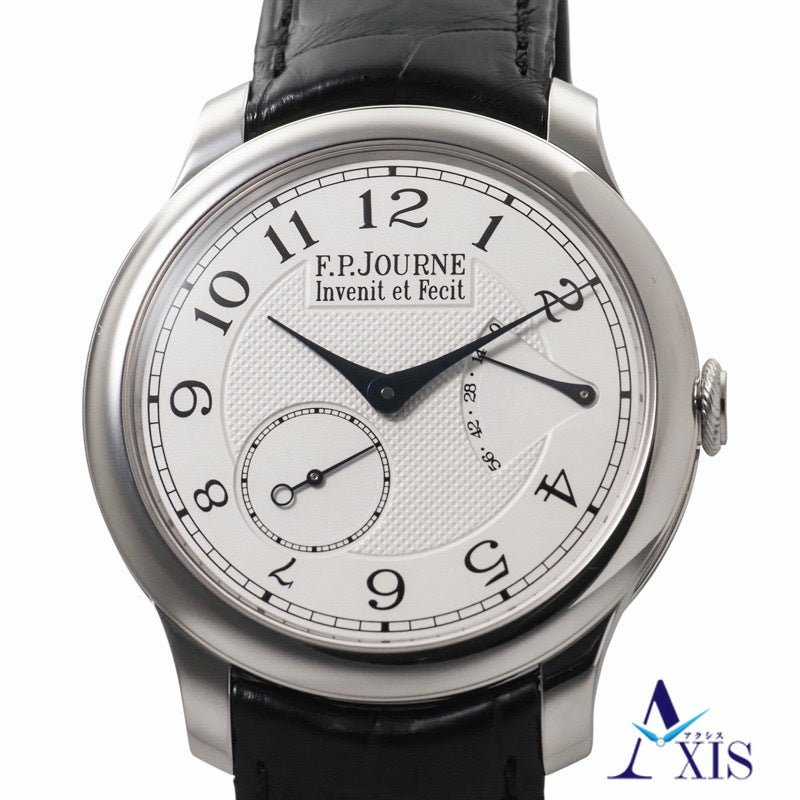 FPJOURNE François Paul Journe Souverain 40 毫米，带保修，2022 年，银质和铂金。