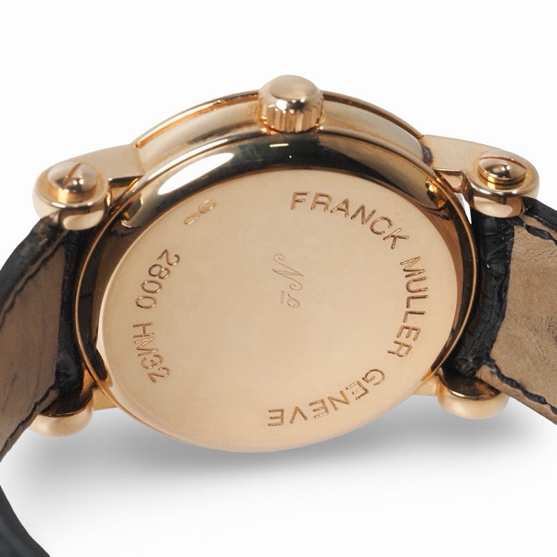 Franck Muller 2800HM32 Worldtimer Small White Pink Gold