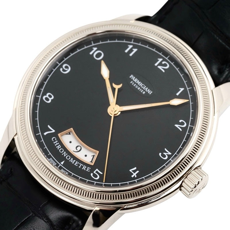 Parmigiani Fleurier PFC423-1201400-HA1441 Toric Chronometer Black and White Gold
