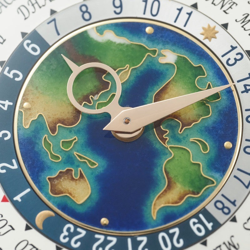 Patek Philippe 5131R-010 World Time Cloisonné Cloisonné Rose Gold