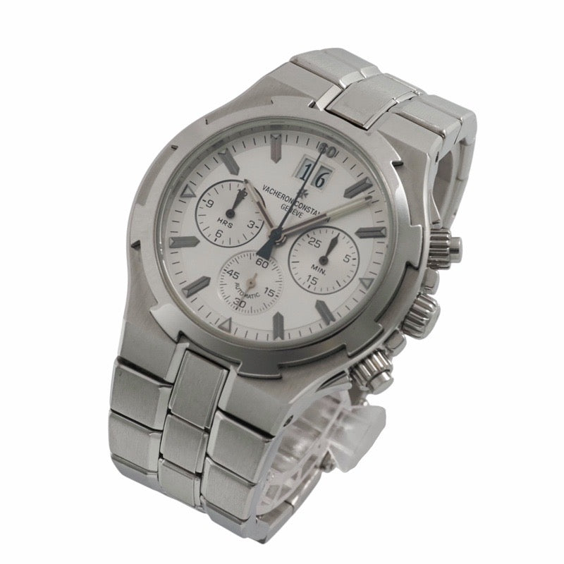【非売品】VACHERON CONSTANTIN オブジェ Vacheron Constantin 49140/423A-8790 Overseas Chronograph Silver