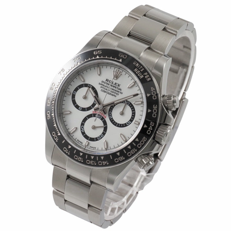 Rolex 126500LN Daytona Warranty 2025 White Stainless Steel