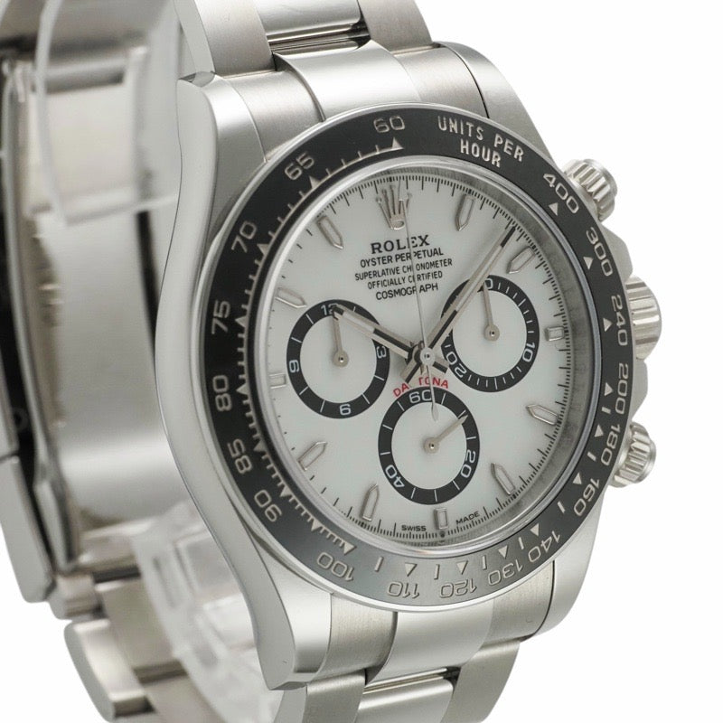 Rolex 126500LN Daytona Warranty 2025 White Stainless Steel
