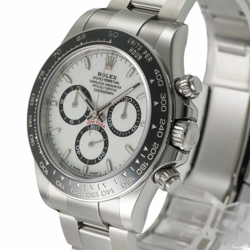 Rolex 126500LN Daytona Warranty 2025 White Stainless Steel