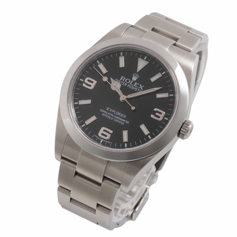 Rolex 214270 Explorer 1 Black Stainless