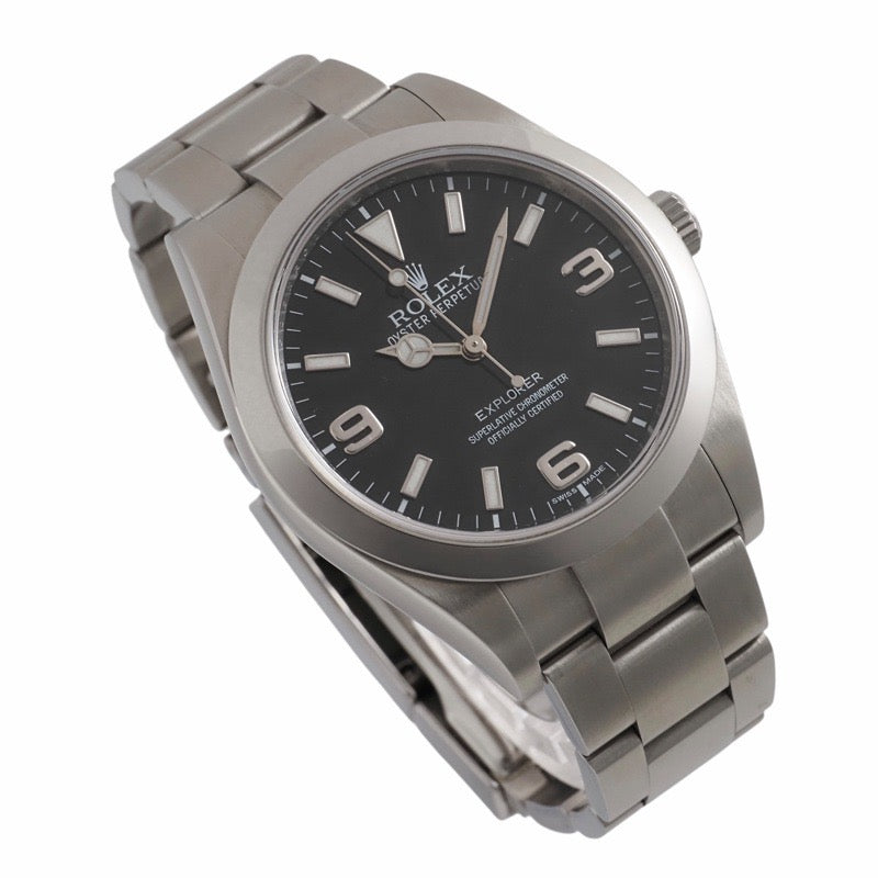 Rolex 214270 Explorer 1 Black Stainless