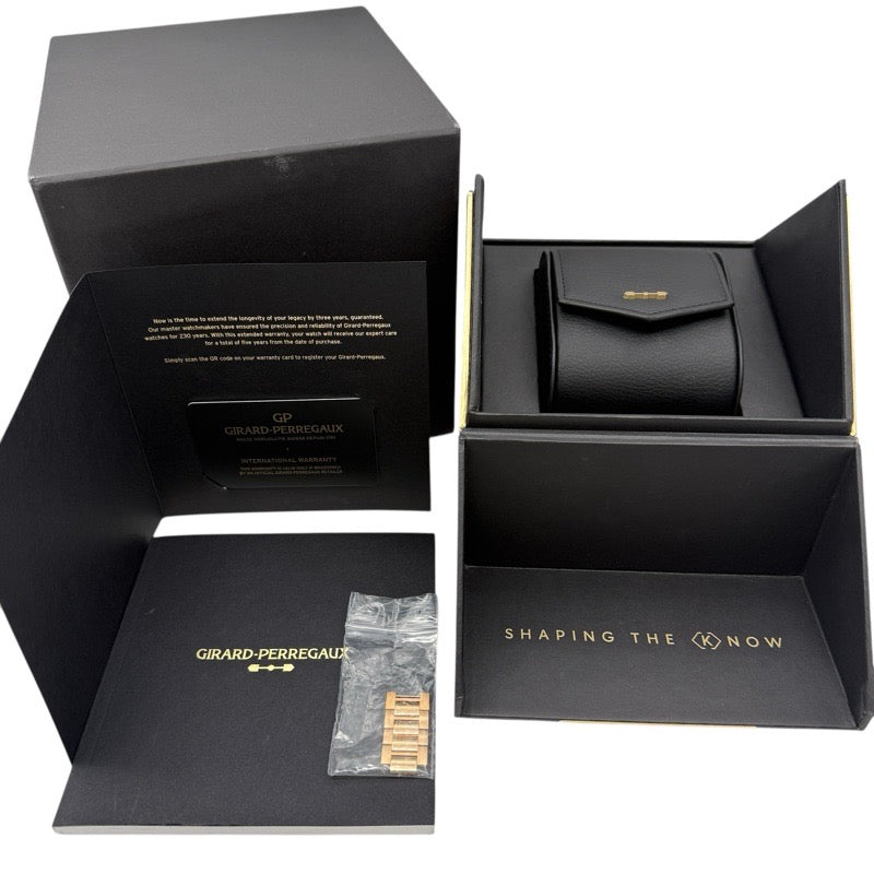 Girard-Perregaux 81010-52-3118-1CM Laureato Black Onyx Rose Gold