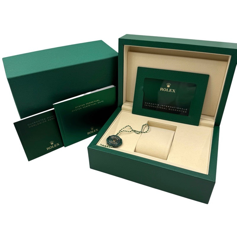 [Unused] Rolex 134300 Oyster Perpetual Warranty July 2025 Green Stainless Steel