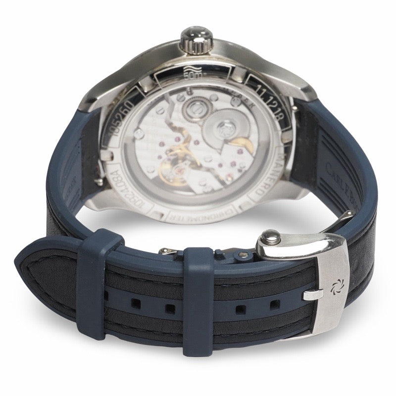 Carl F. Bucherer 00.10924.08.53.02 Manero Peripheral Blue Stainless Steel