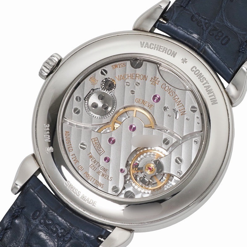 江诗丹顿 3110V-000A-B426 Historiques 三重日历 1942 象牙色不锈钢