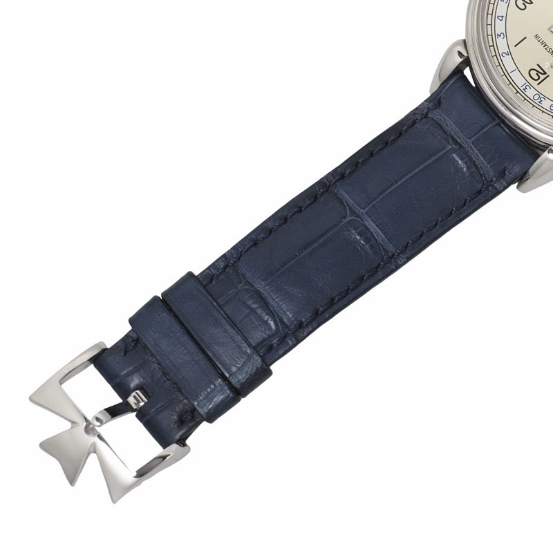 江诗丹顿 3110V-000A-B426 Historiques 三重日历 1942 象牙色不锈钢