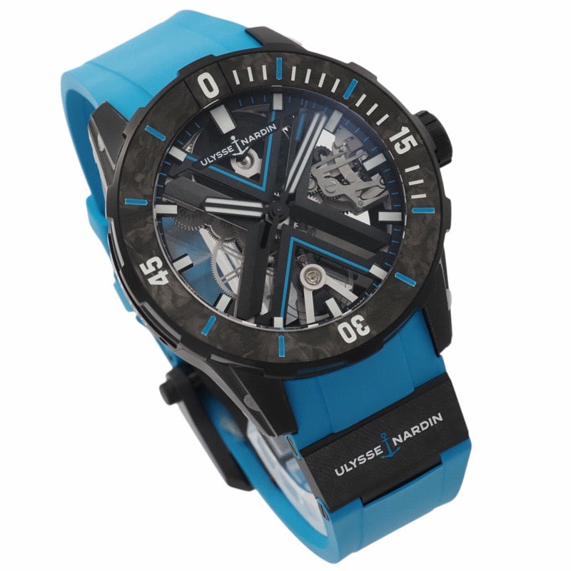 Ulysse Nardin 3723-170-2B Diver X Azure Skeleton Carbon