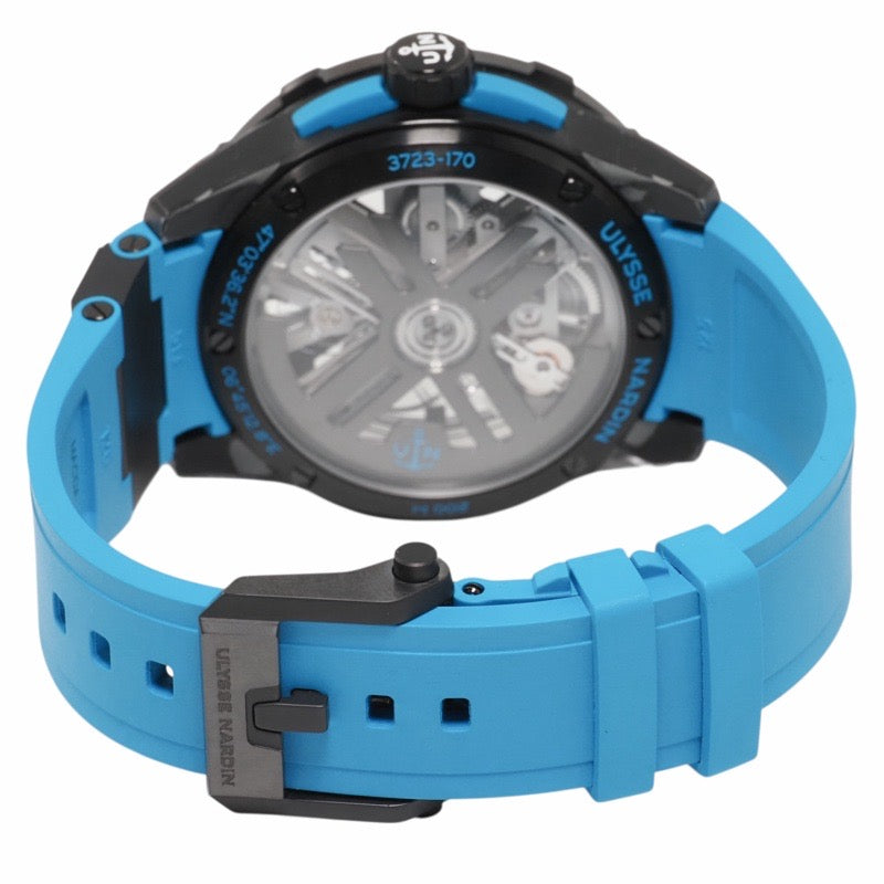 Ulysse Nardin 3723-170-2B Diver X Azure Skeleton Carbon