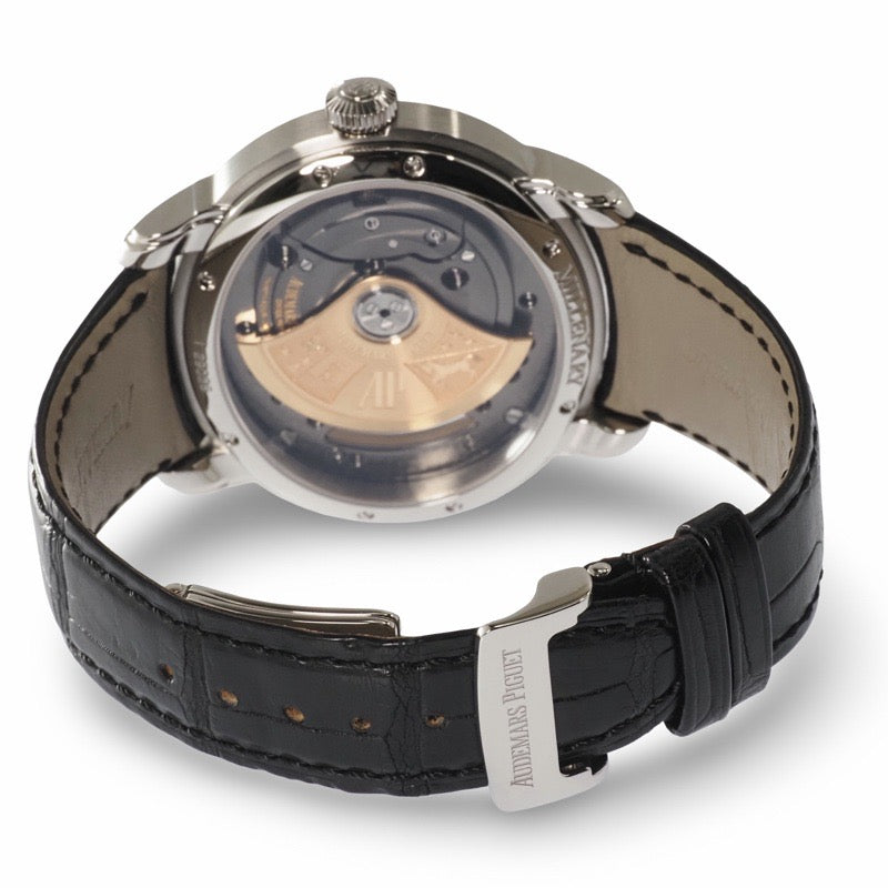 爱彼 (Audemars Piguet) 15350ST.OO.D002CR.01 千禧系列黑色不锈钢腕表