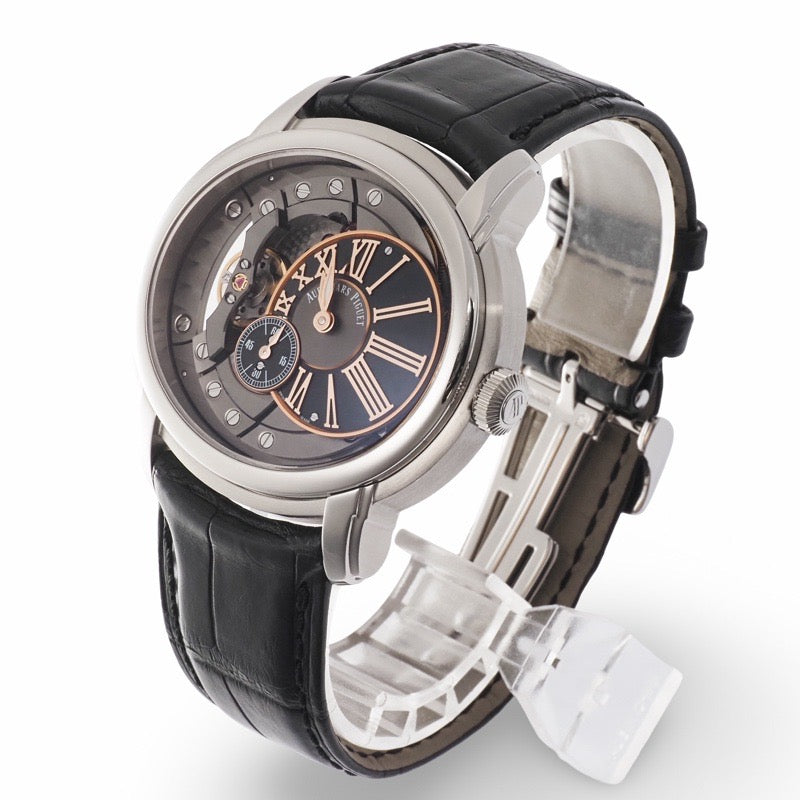 爱彼 (Audemars Piguet) 15350ST.OO.D002CR.01 千禧系列黑色不锈钢腕表