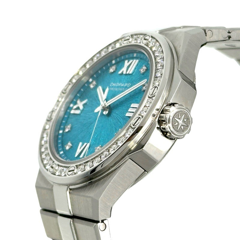 Chopard 298601-3008 Alpine Eagle Maritime Blue Bezel Diamond