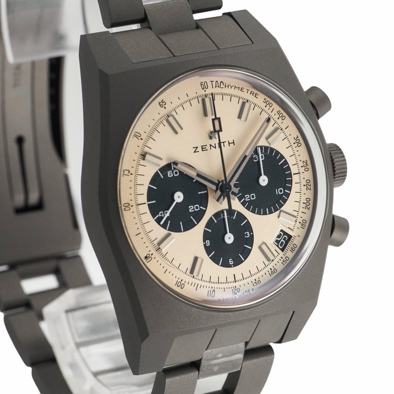 未使用】ゼニス 97.L384.400/04.M384 クロノマスター リバイバル 次元