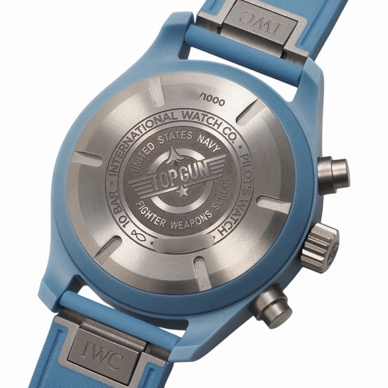 IWC IW389409 パイロット・ウォッチ・クロノグラフ 41 トップガン・ミラマー ライトブルー セラミック