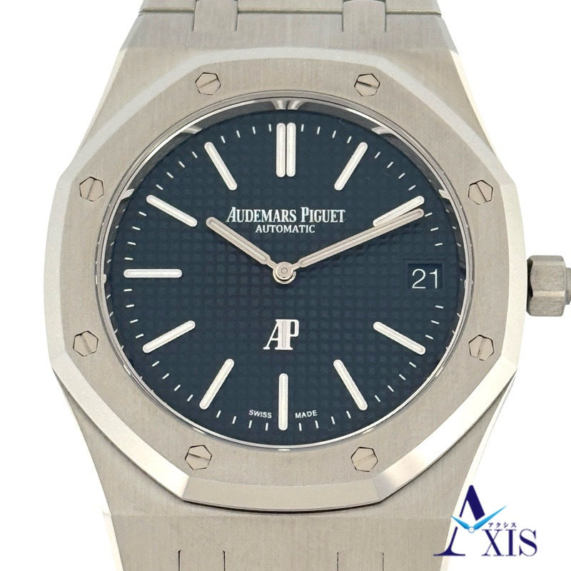 [Unused] Audemars Piguet 16202ST.OO.1240ST.02 Extra-Thin with Warranty 2025, Night Blue Stainless Steel