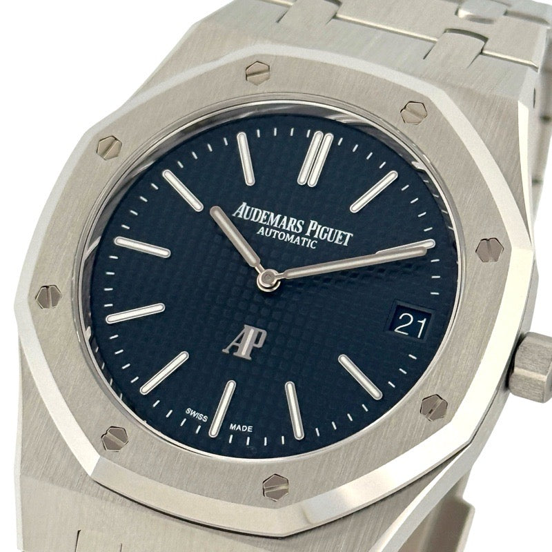 [Unused] Audemars Piguet 16202ST.OO.1240ST.02 Extra-Thin with Warranty 2025, Night Blue Stainless Steel