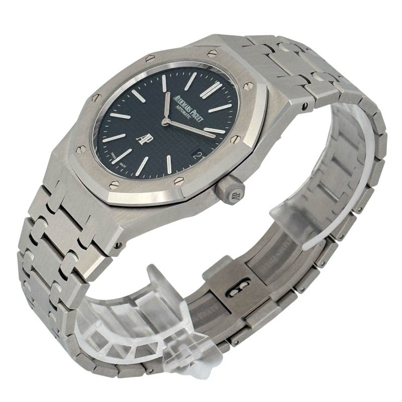 [Unused] Audemars Piguet 16202ST.OO.1240ST.02 Extra-Thin with Warranty 2025, Night Blue Stainless Steel
