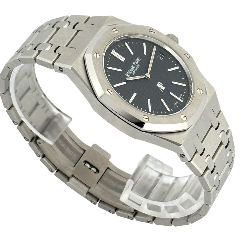[Unused] Audemars Piguet 16202ST.OO.1240ST.02 Extra-Thin with Warranty 2025, Night Blue Stainless Steel
