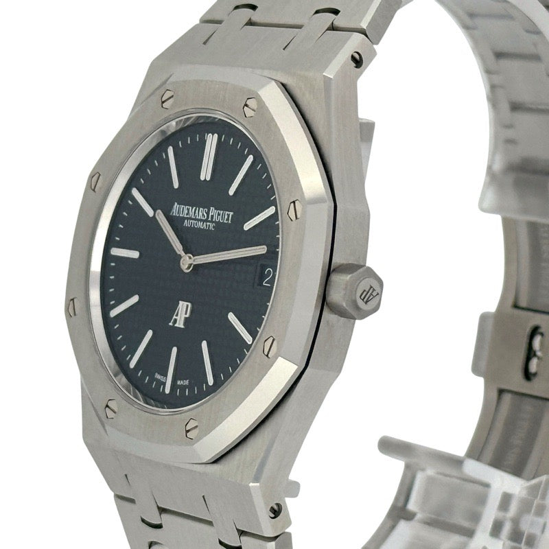 [Unused] Audemars Piguet 16202ST.OO.1240ST.02 Extra-Thin with Warranty 2025, Night Blue Stainless Steel