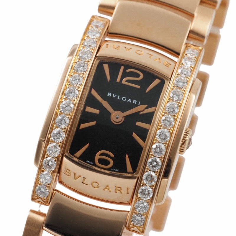 ブルガリ AAP26BGD1G アショーマD ブラック ピンクゴールド