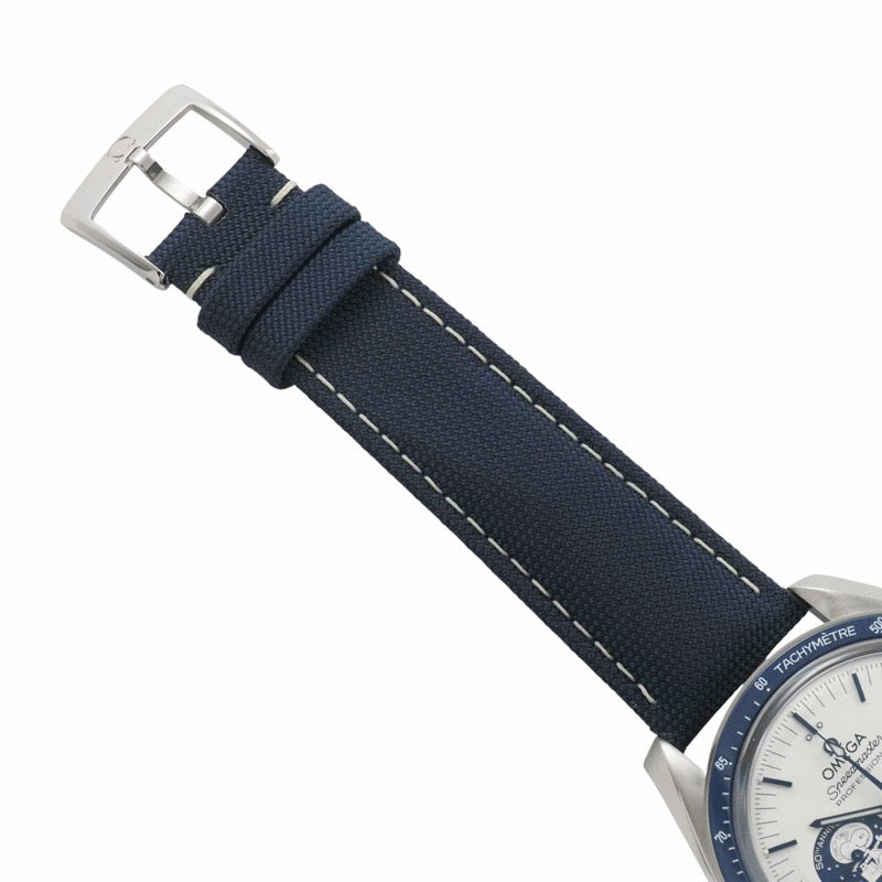 [Unused] Omega 310.32.42.50.02.001 Warranty 2026 Speedmaster 50th Anniversary Model Snoopy Award Silver Stainless Steel