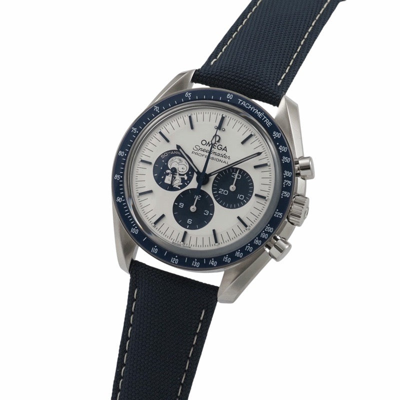 オメガ 310.32.42.50.02.001 保証書2026年 スピードマスター 50周年記念モデル スヌーピー アワード シルバー ステンレス