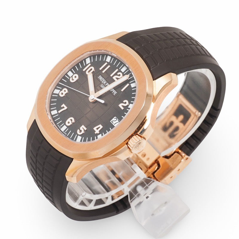 Patek Philippe 5167R-001 Aquanaut, 2024 Warranty, Brown/Rose Gold