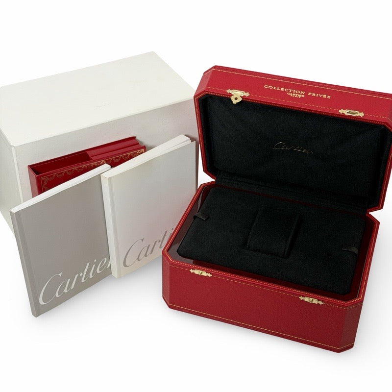 Cartier W1547451 / 2781 Tortue XL Monopusher Chrono CPCP Silver Pink Gold