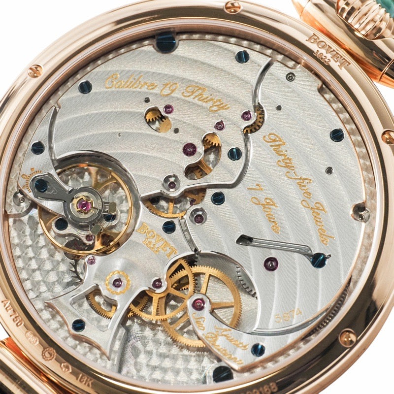 ボヴェ NTR0019 19thirty フルリエ バーガンティー レッドゴールド