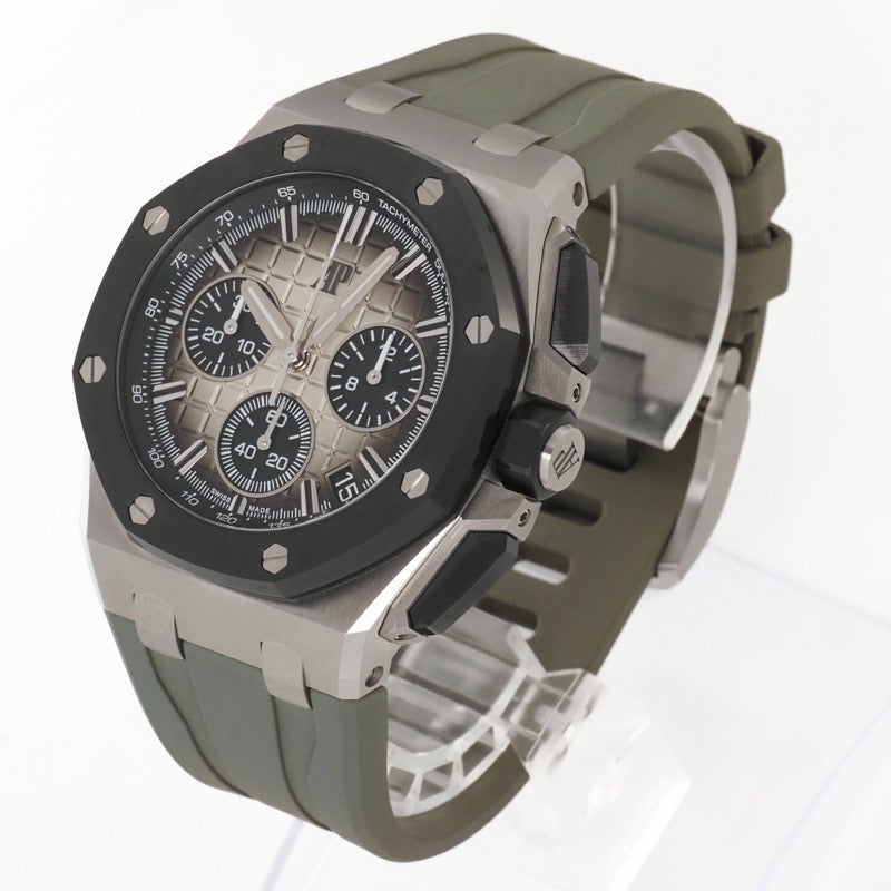 Audemars Piguet 26420SO.OO.A600CA.01 Royal Oak Offshore Chronograph Smoke Brown Stainless Steel