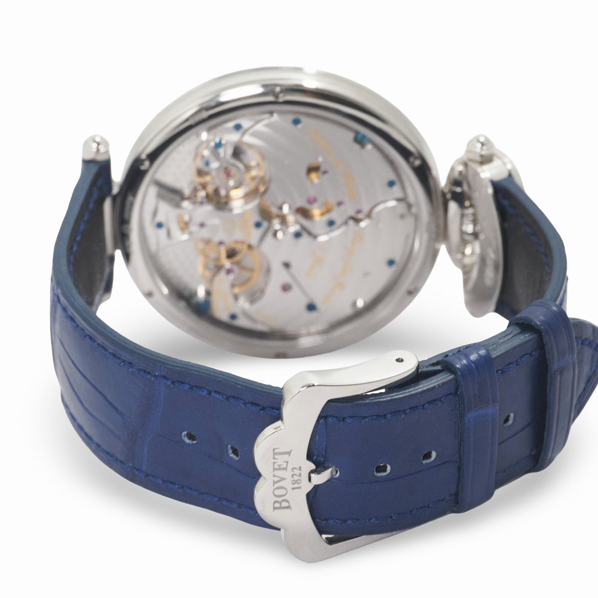 Bovet NTS0058 19Thirty Limited Edition of 60 Pieces Worldwide Blue Stainless Steel