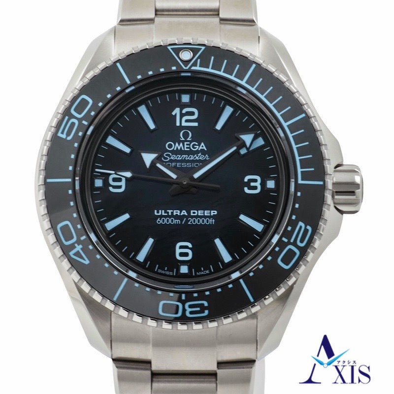 Omega 215.30.46.21.03.002 Seamaster Planet Ocean Ultra Deep Summer Blue Stainless Steel