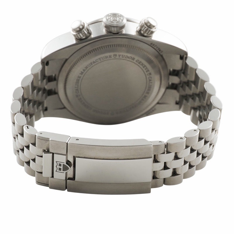 チューダー 79360N ブラックベイ クロノ 保証書2025年 ターコイズ ステンレス