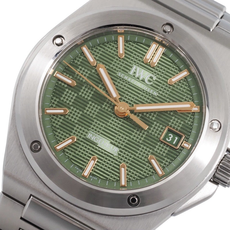 IWC IW328908 Ingenieur Automatic 40 Green Stainless Steel