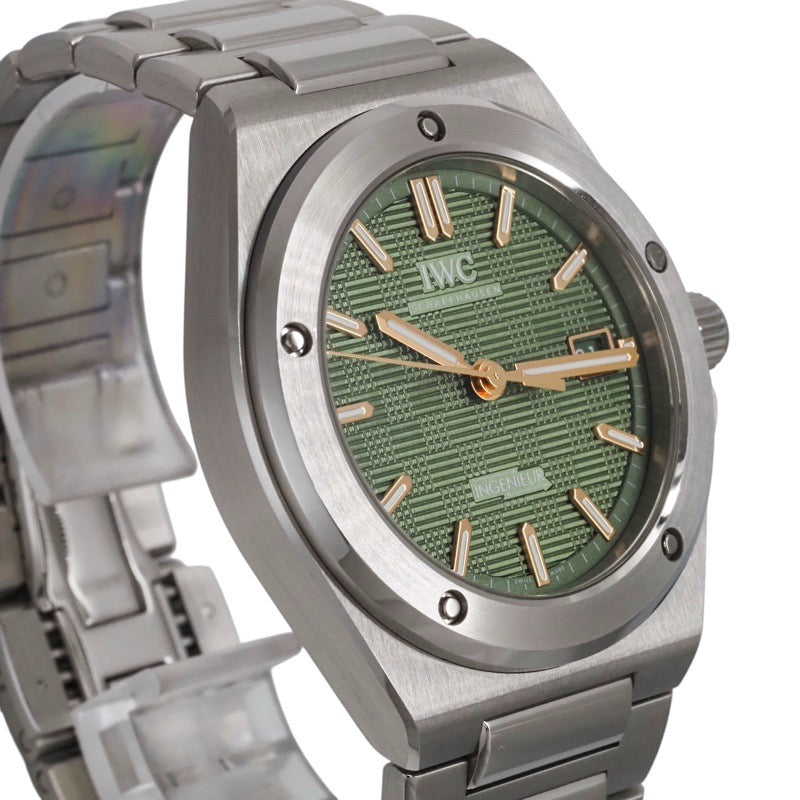 IWC IW328908 Ingenieur Automatic 40 Green Stainless Steel