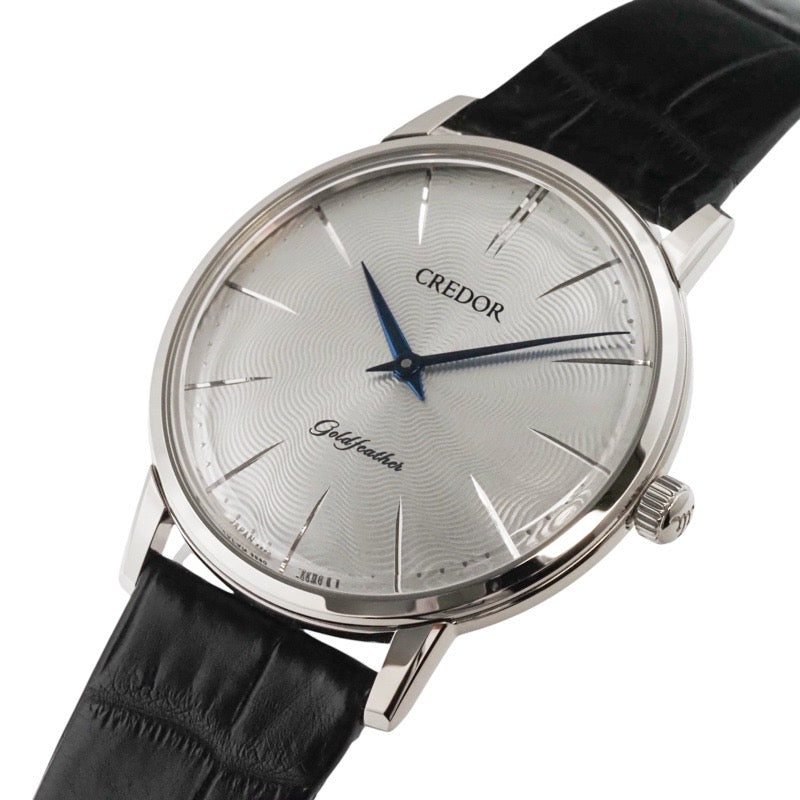 [Limited to 12 pieces] Seiko Credor GBBY979 Gold Feather UTD Silver Platinum