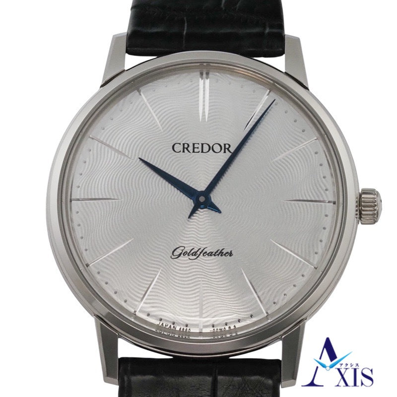 [Limited to 12 pieces] Seiko Credor GBBY979 Gold Feather UTD Silver Platinum