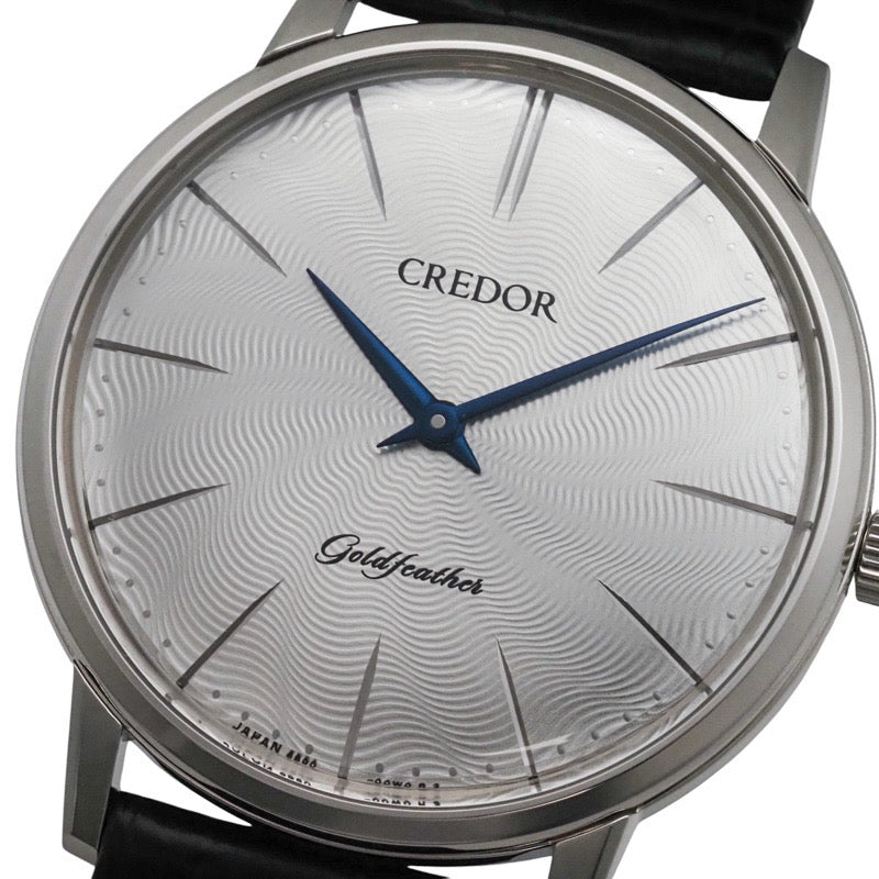 [Limited to 12 pieces] Seiko Credor GBBY979 Gold Feather UTD Silver Platinum