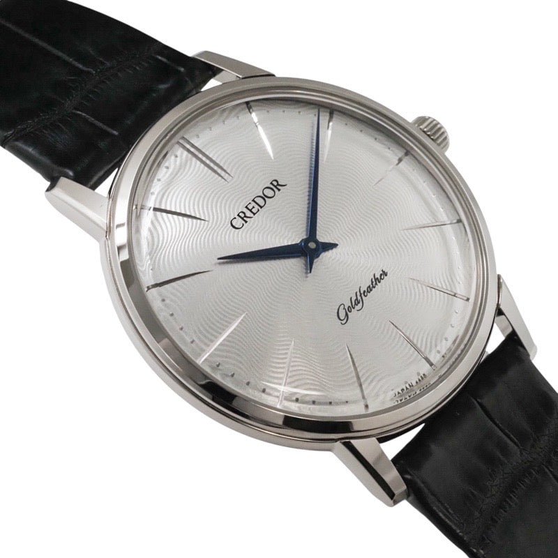 [Limited to 12 pieces] Seiko Credor GBBY979 Gold Feather UTD Silver Platinum