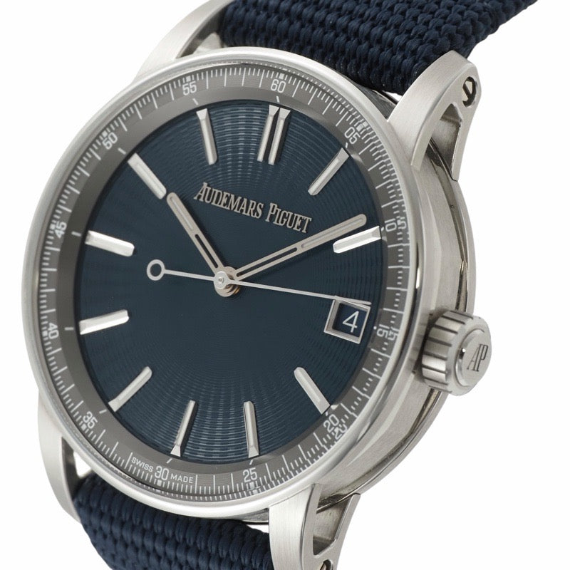 オーデマ・ピゲ 15210ST.OO.A348KB.01 CODE11.59　保証書2025年 ブルー ステンレス