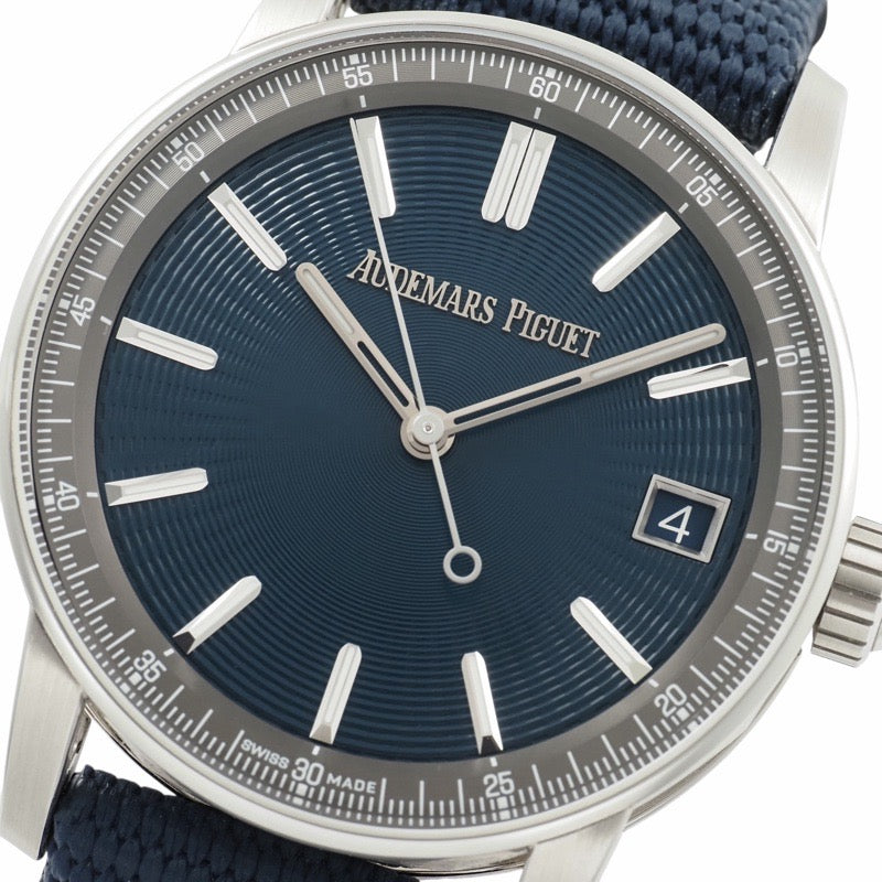 オーデマ・ピゲ 15210ST.OO.A348KB.01 CODE11.59　保証書2025年 ブルー ステンレス