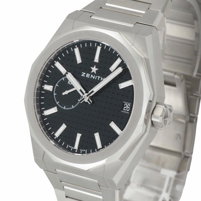 Zenith 03.9300.3620/21.I001 Defy Skyline 黑色不锈钢腕表