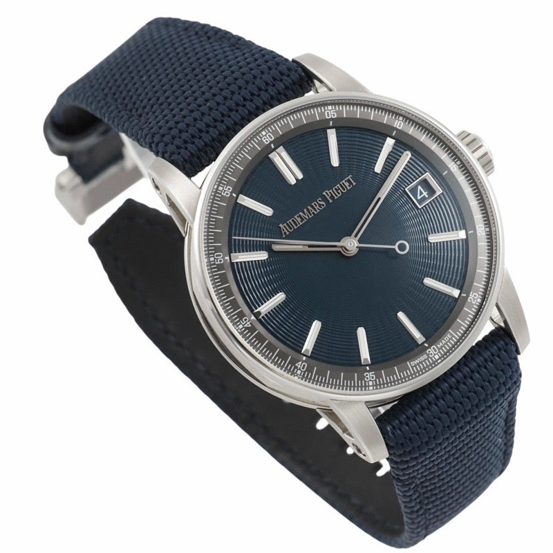 オーデマ・ピゲ 15210ST.OO.A348KB.01 CODE11.59　保証書2025年 ブルー ステンレス