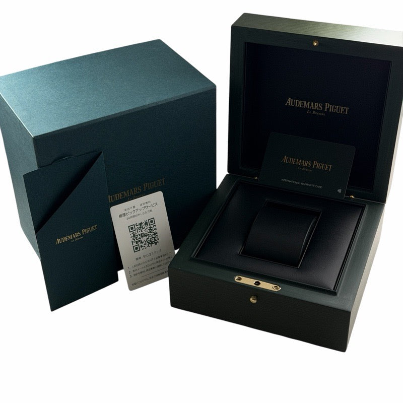 オーデマ・ピゲ 15210ST.OO.A348KB.01 CODE11.59 保証書2025年 ブルー